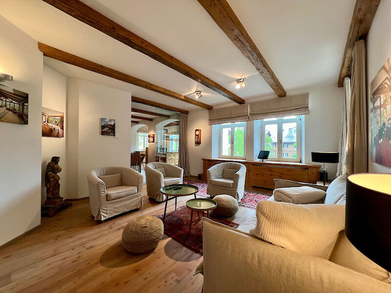 Central city apartment with indoor pool