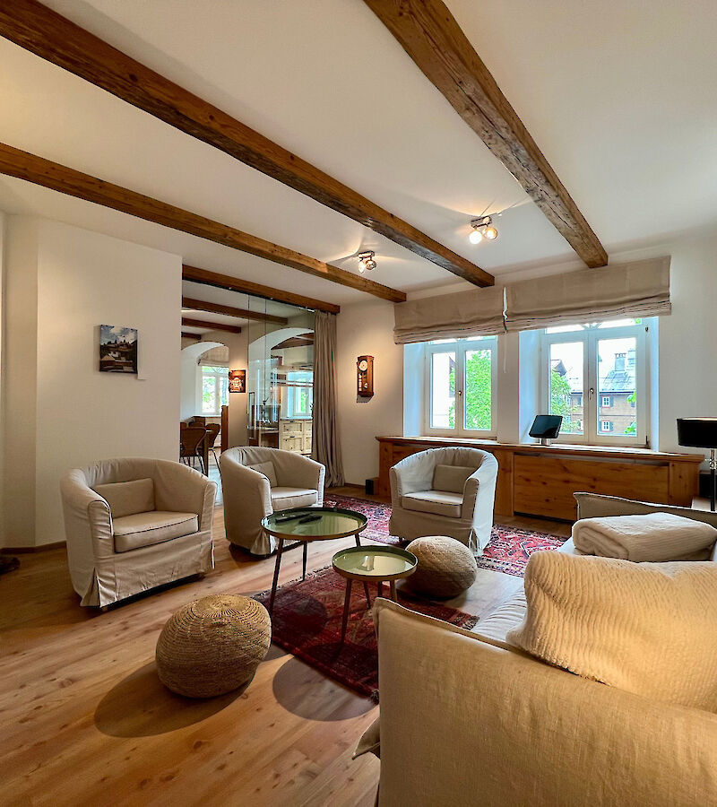 Central city apartment with indoor pool