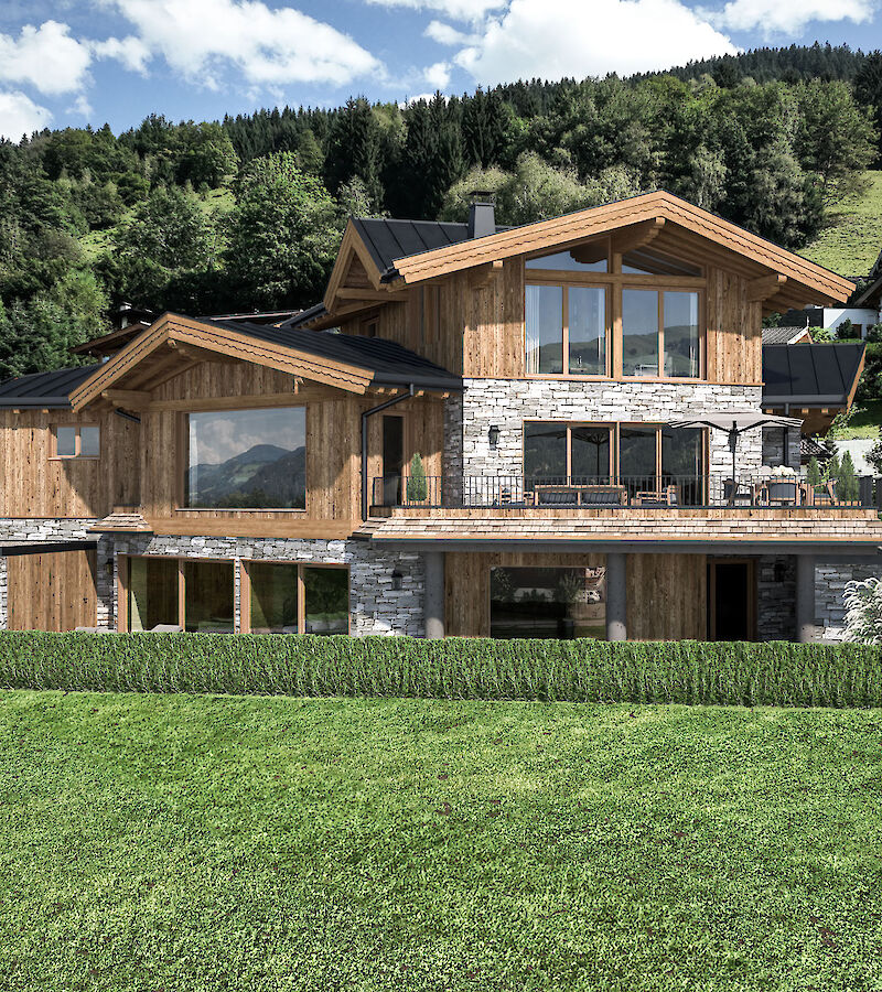 Country house - conversion with an unobstructed view of the mountains in Kochau