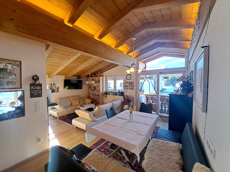 Apartment for sale on sunny hill in Kirchberg in Tyrol
