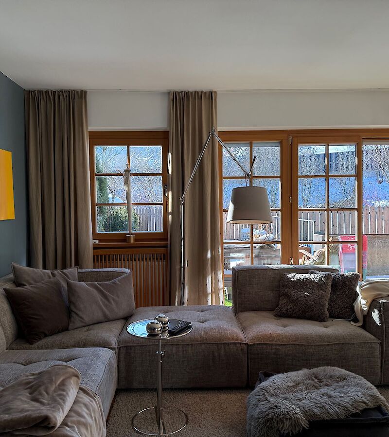 Terraced garden apartment in the center of Kitzb