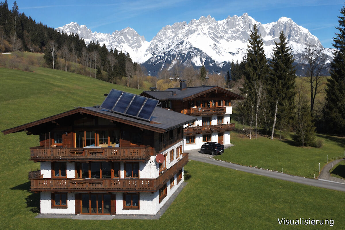 Country house in an idyllic, unobstructed and absolutely quiet sunny location