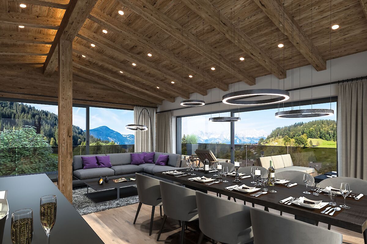 Charmante Apartments in Aussichtslage am Fuße des Hahnenkamms