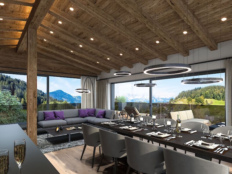 Charmante Apartments in Aussichtslage am Fuße des Hahnenkamms