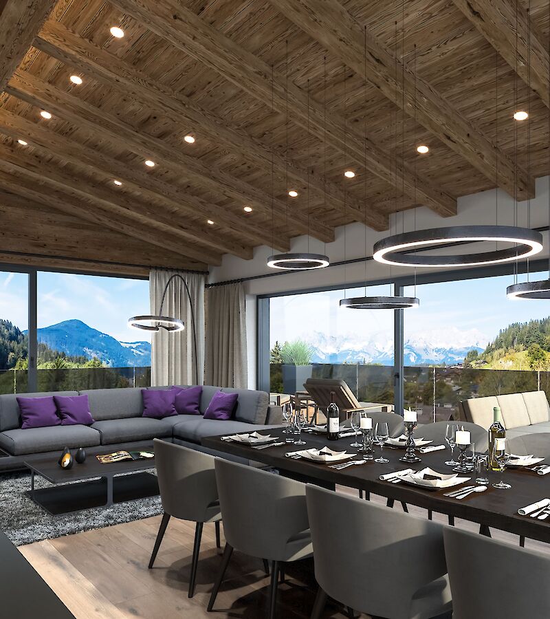 Charmante Apartments in Aussichtslage am Fuße des Hahnenkamms