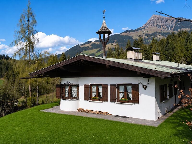 Secondary residence in a panoramic location at Schwarzsee in Kitzbuehel