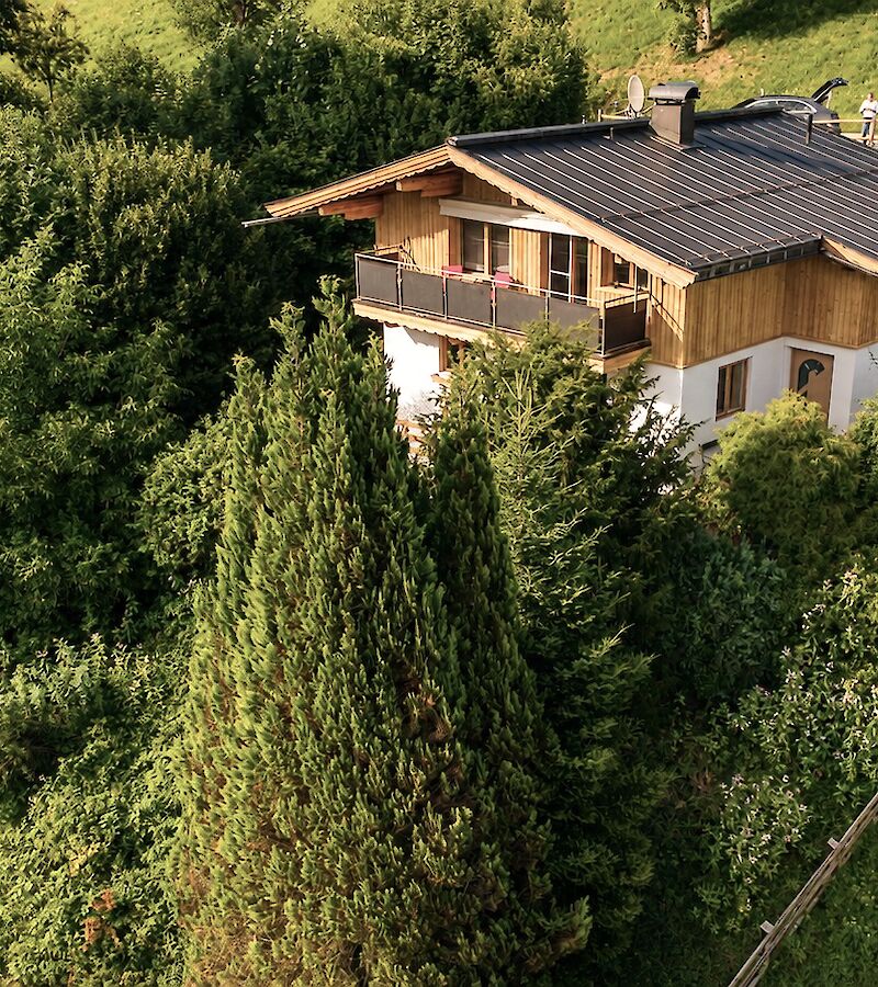 Chalet auf der Sonnseite von Kitzbühel in Panoramalage 