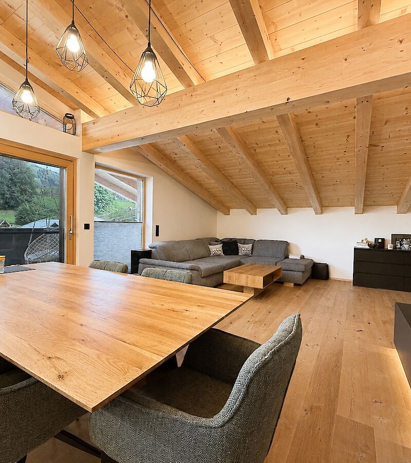 Penthouse apartment in a very central location in Kirchberg